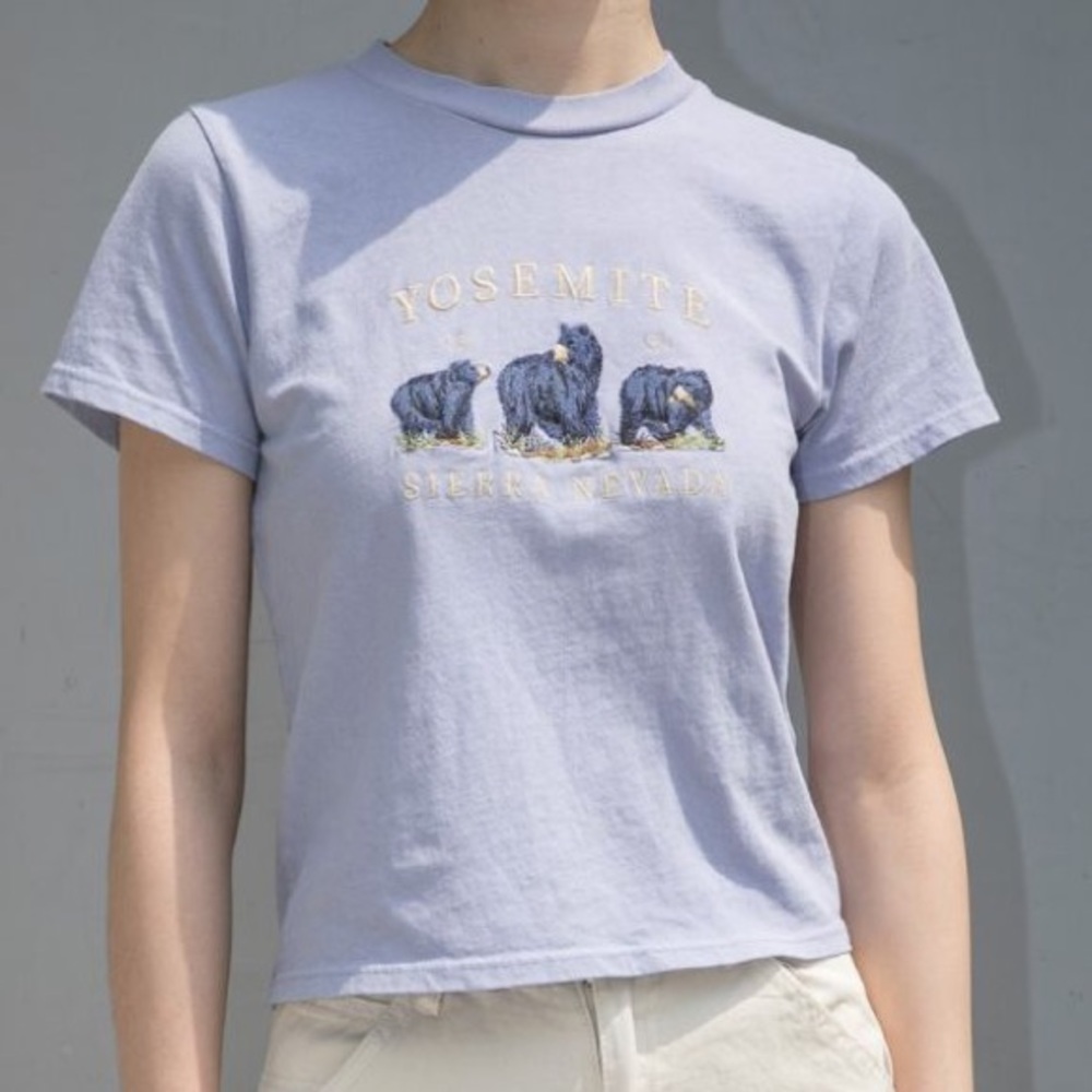Brandy Melville Yosemite Bear Tee